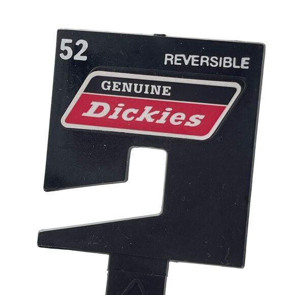 NWT Dickies Leather Classic Reversible Black Brown Everyday Belt Size 52 - Picture 3 of 6